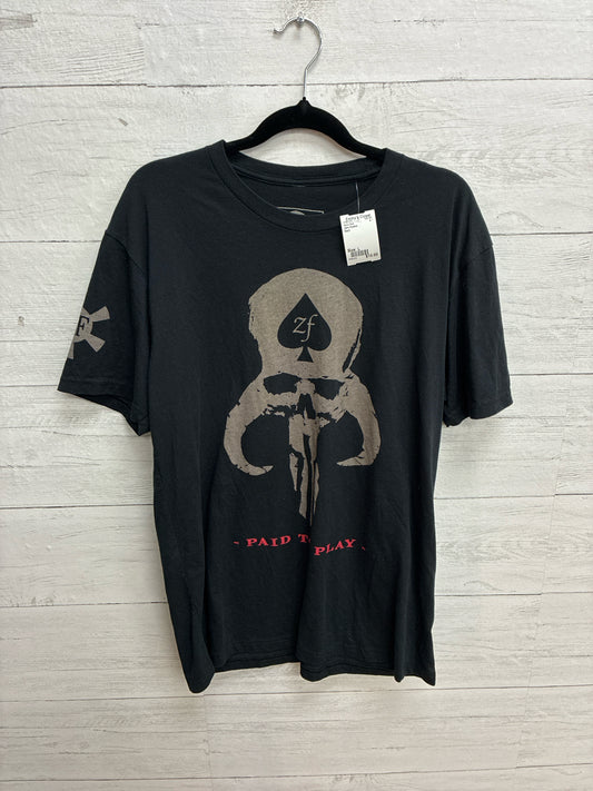 Size L Zero Foxtrot Black Mens Shirt