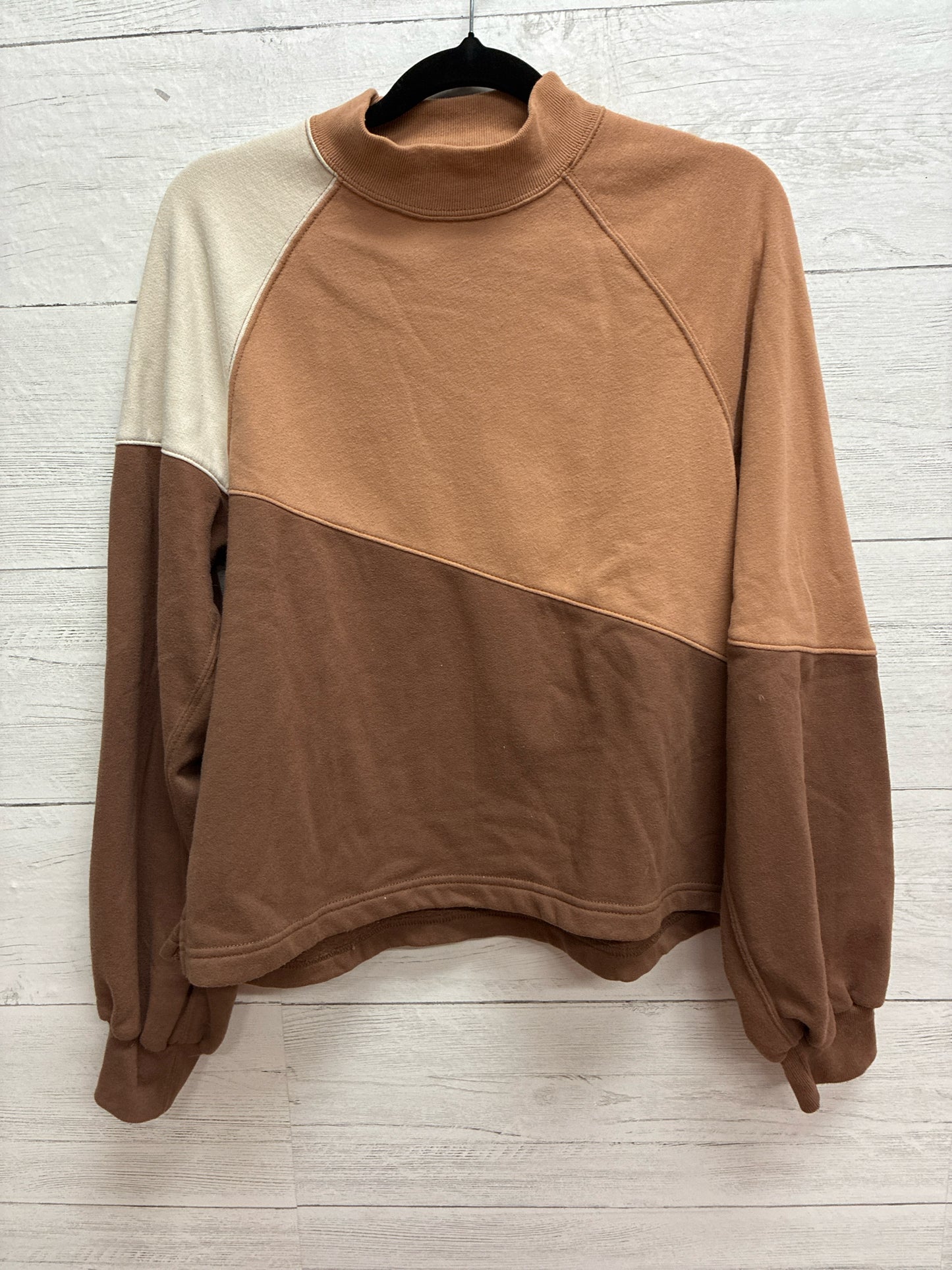Size S Abercrombie & Fitch Tan Womens Sweatshirt
