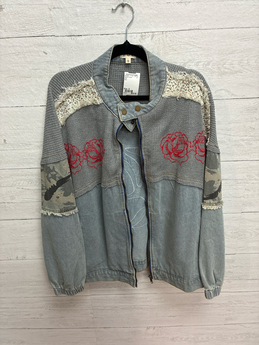 Size S POL Blue Womens Jacket