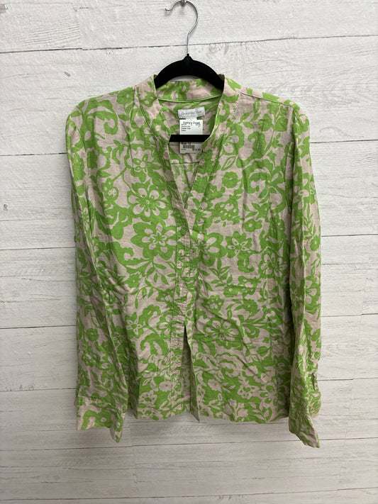 Size 12 Charter Club Green Womens Shirt