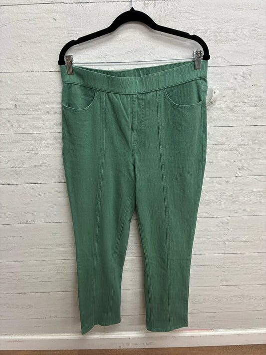 Size 12 Isaac Mizrahi Green Womens Pants