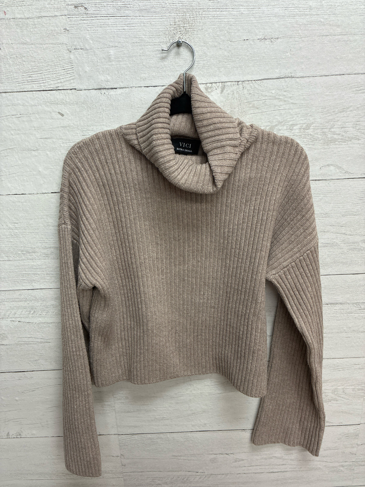 Size XS VICI Tan Womens Shirt