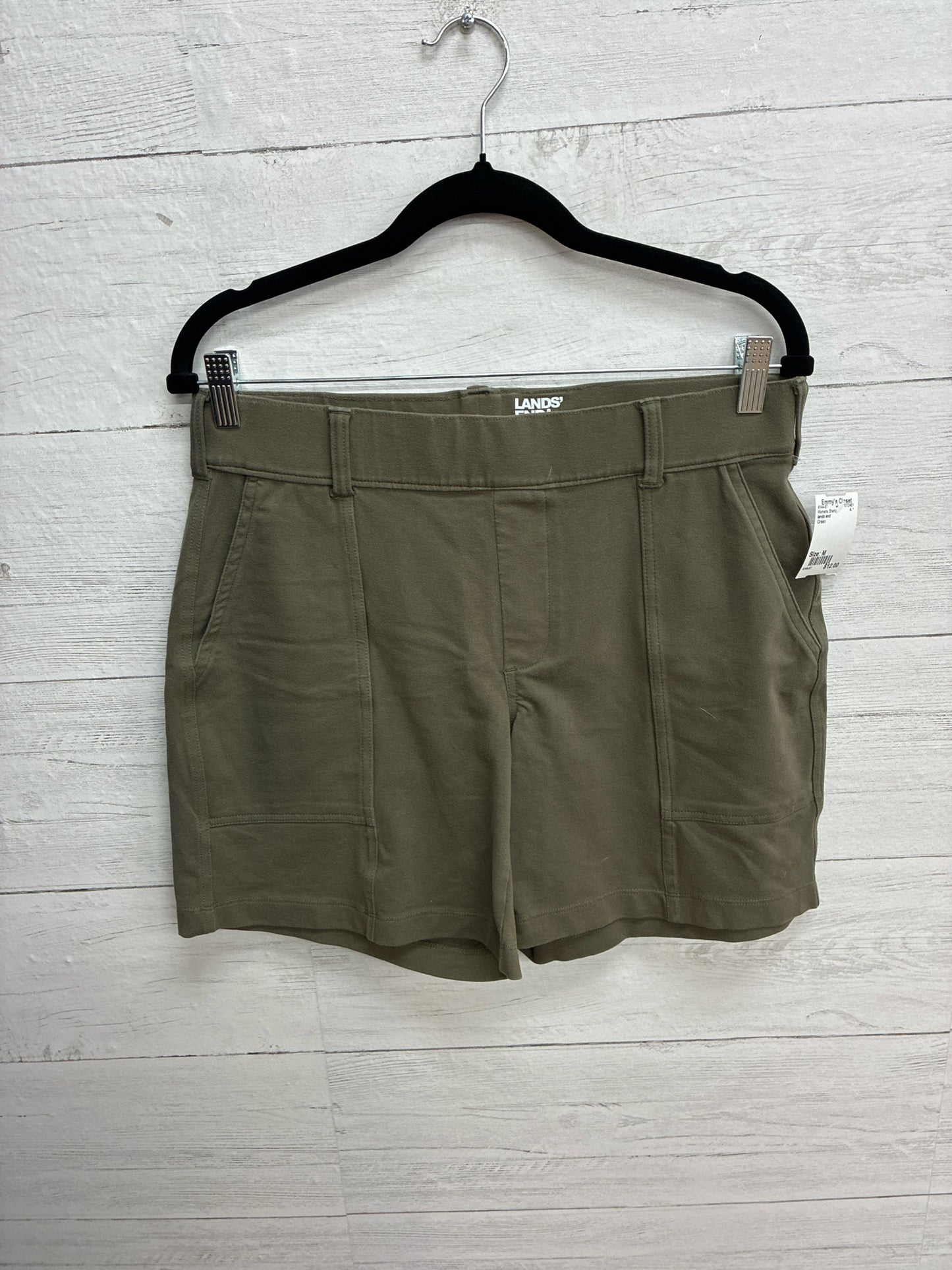 Size M lands end Green Womens Shorts