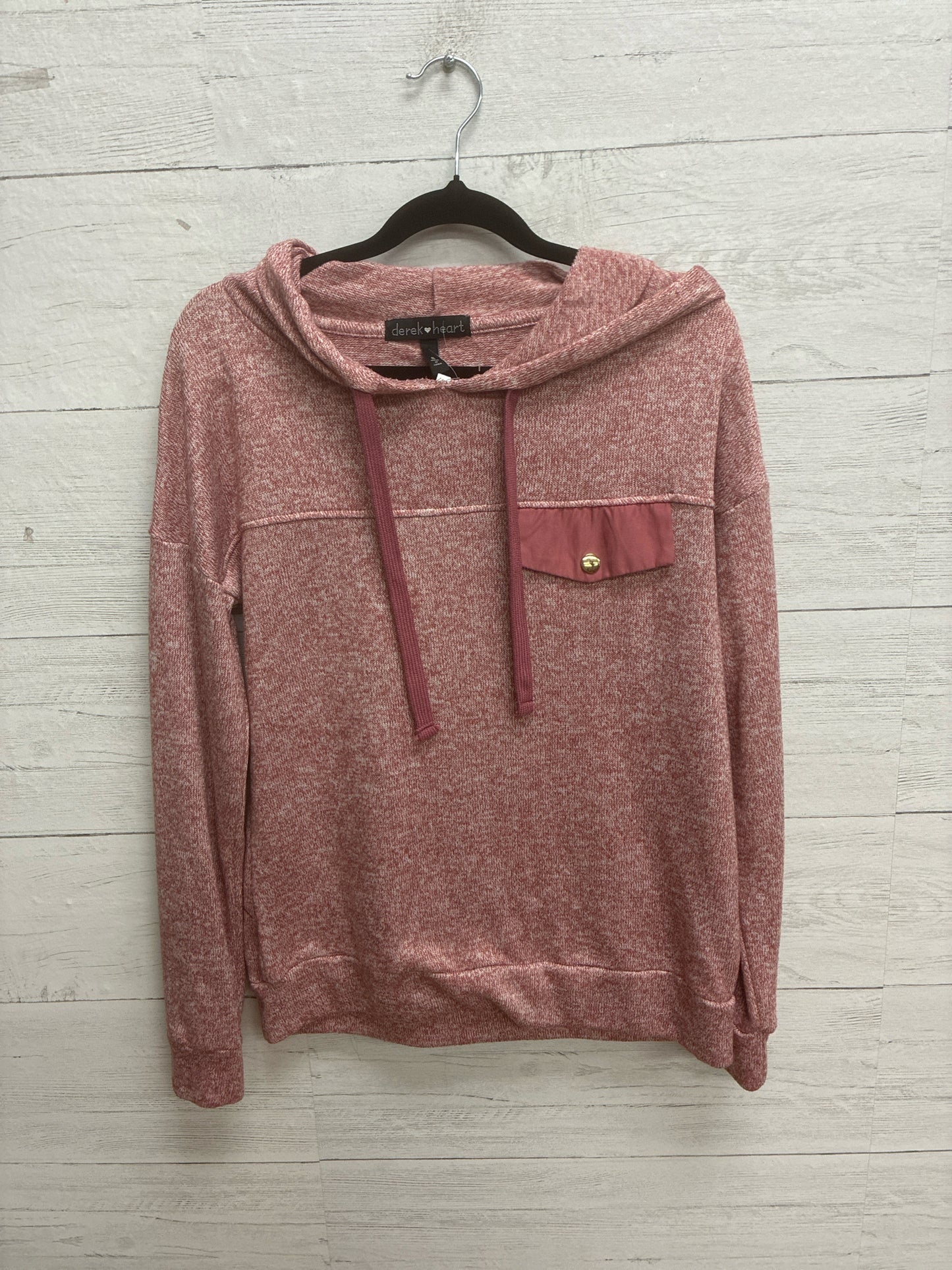 Size S Derek Heart Pink Womens Sweatshirt