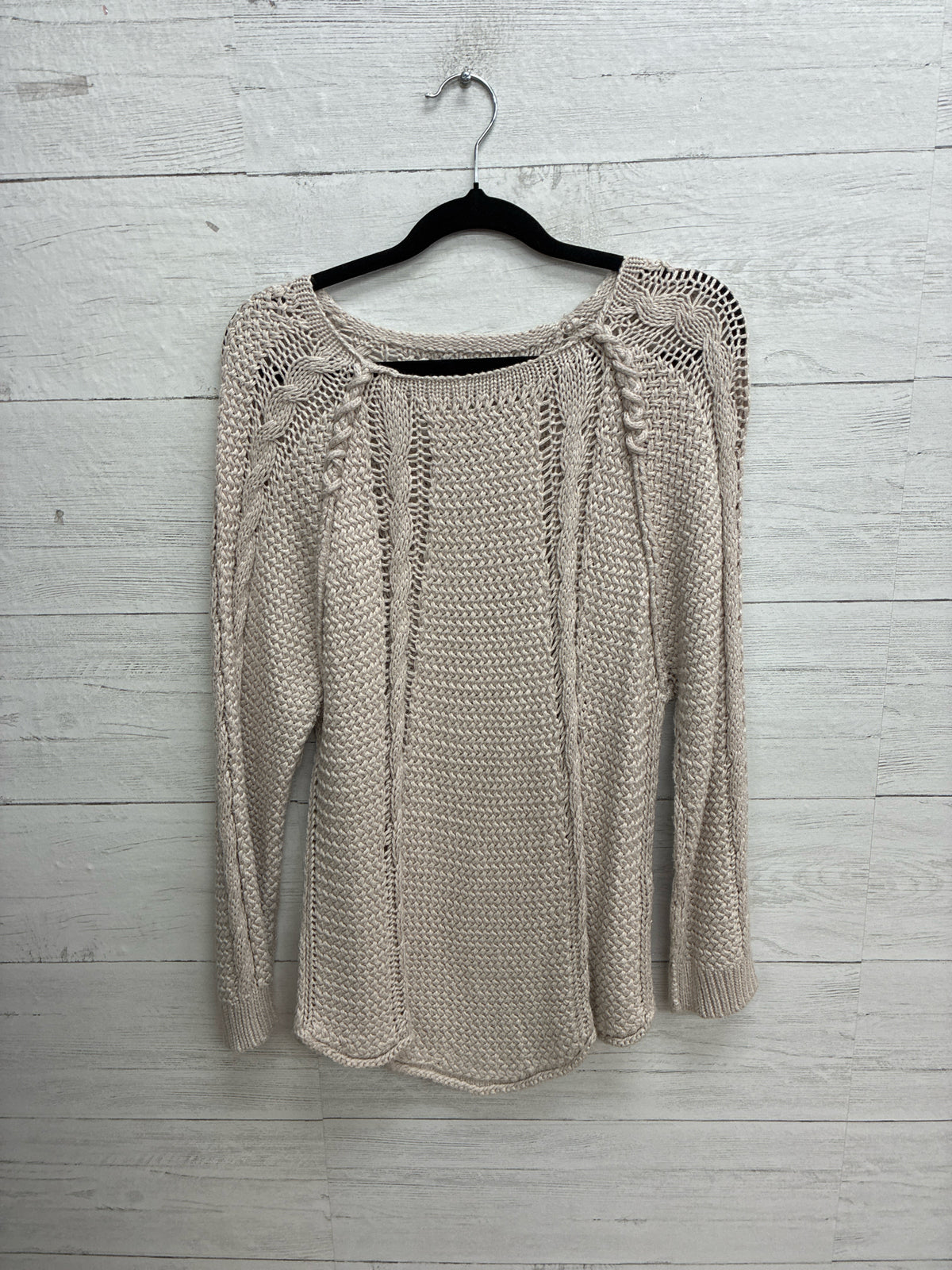 Size XL Garnet Hill White Womens Sweater