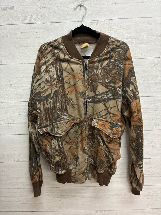 Size L DUXBAK Brown Mens Jacket