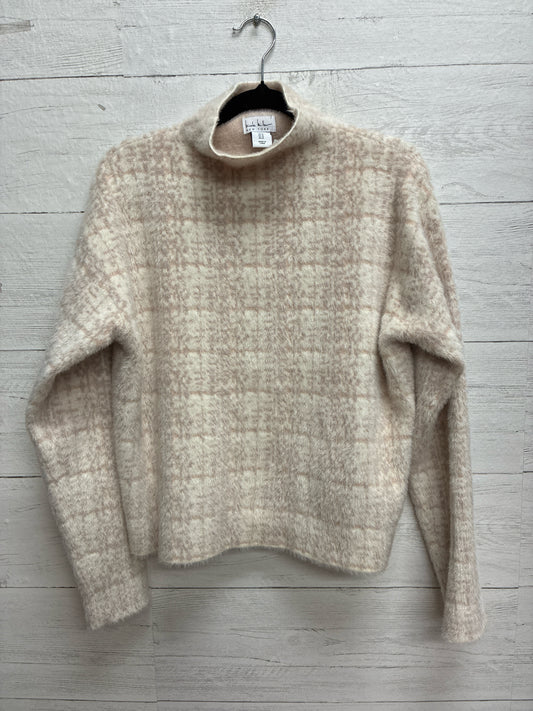 Size M Nicole Miller Cream Womens Sweater