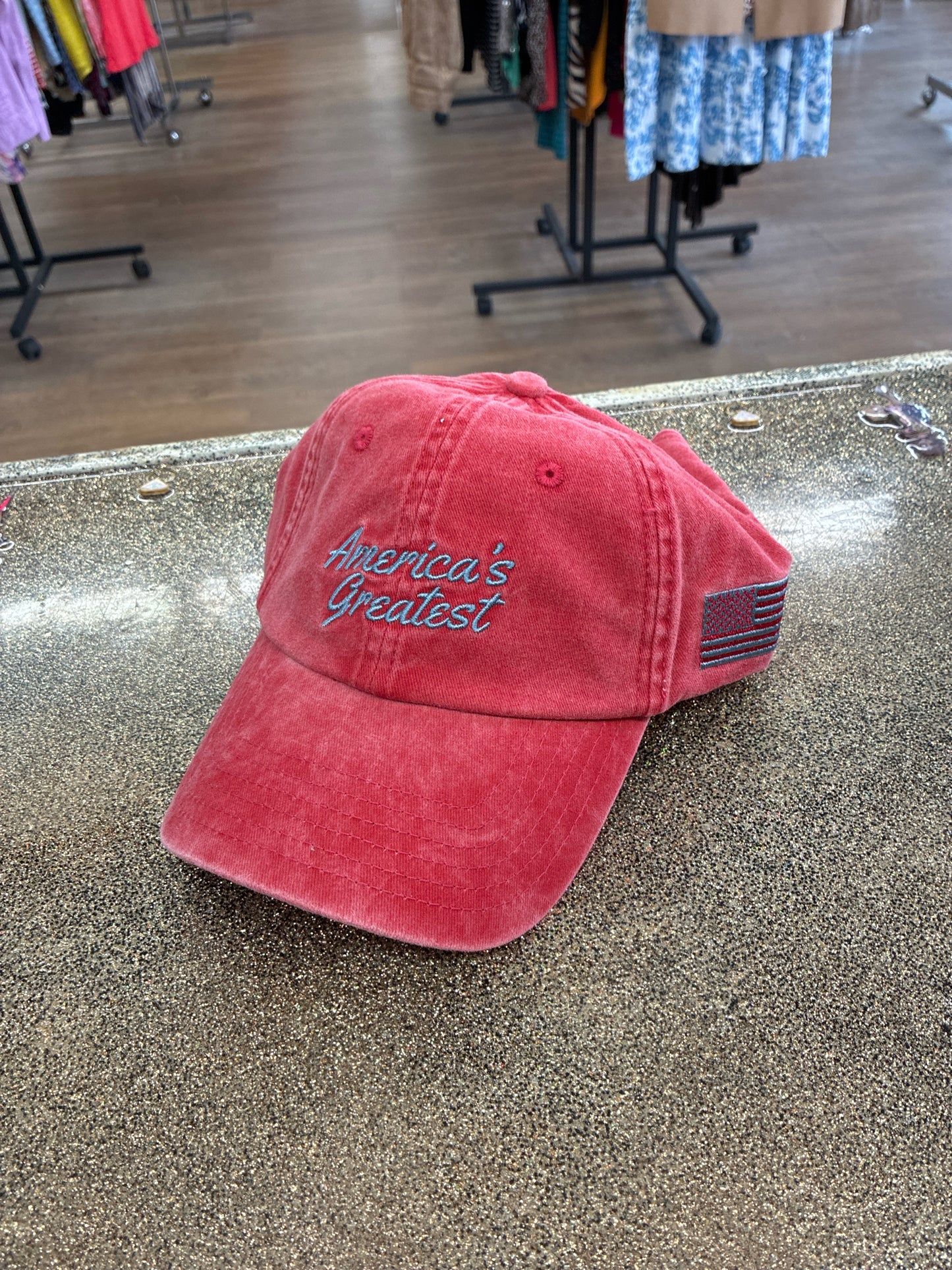 Size One Size Kenz Kustomz Red Womens Hat