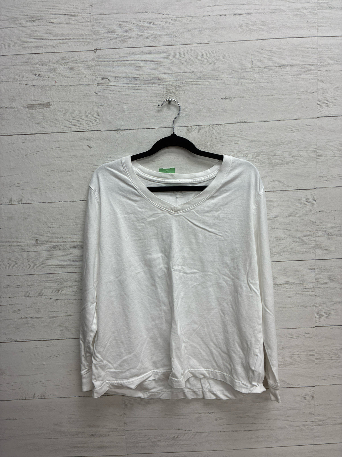 Size M lands end White Womens Shirt
