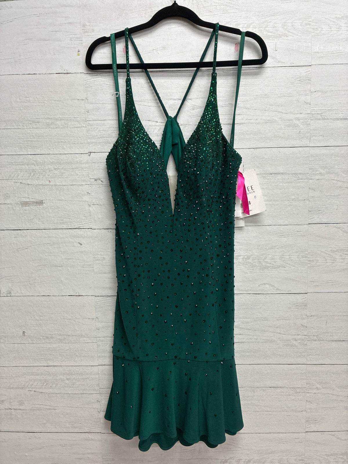 Size 8 Mori Lee Green GOWN