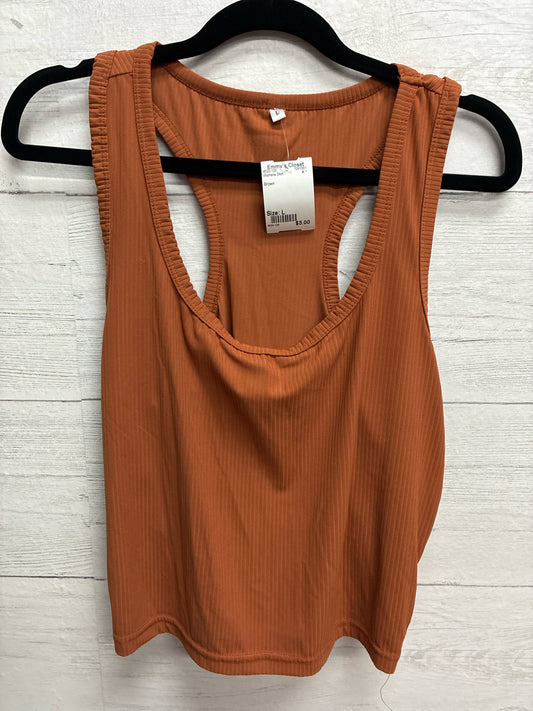 Size L Brown Womens Shirt