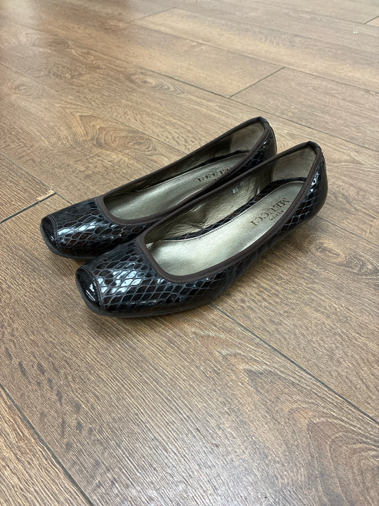 8.5 Sesto Meucci Brown Womens Shoe