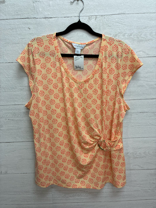 Size XL Liz Claiborne Yellow Womens Tank-Top