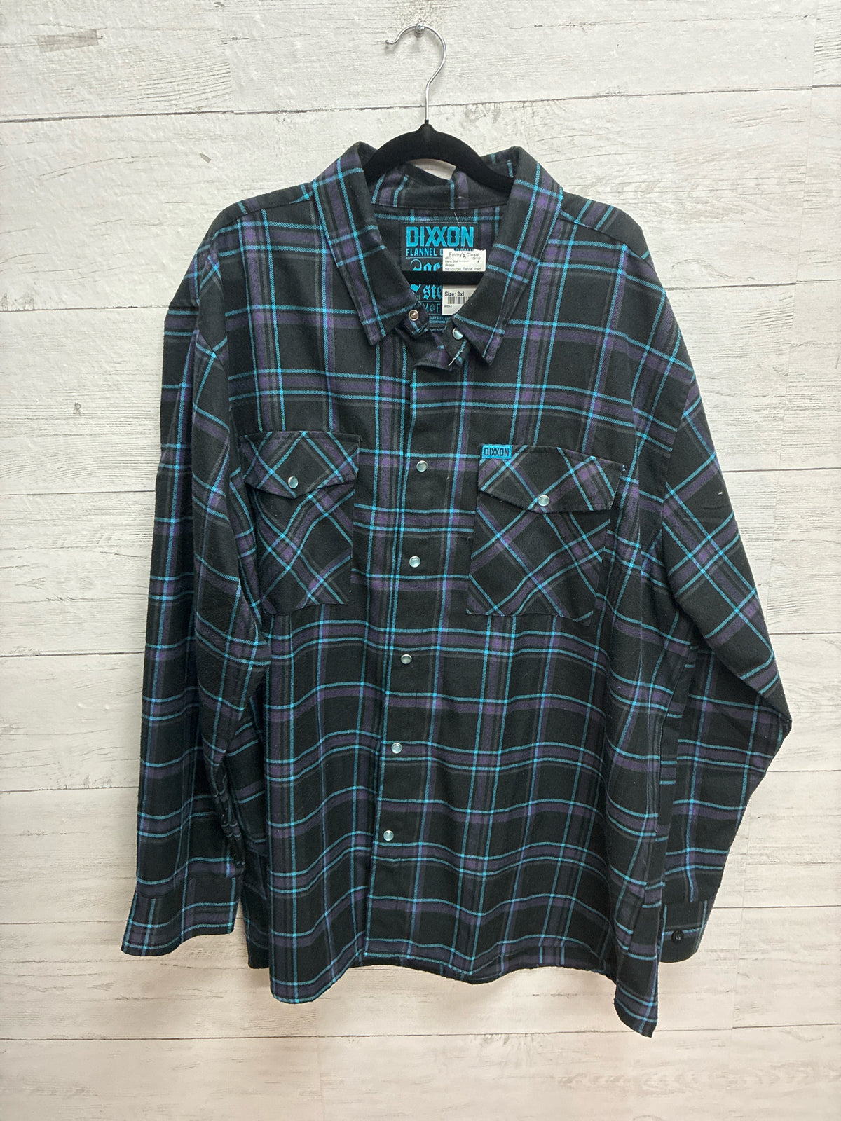 Size 3xl Dixxon black/purple Mens Shirt