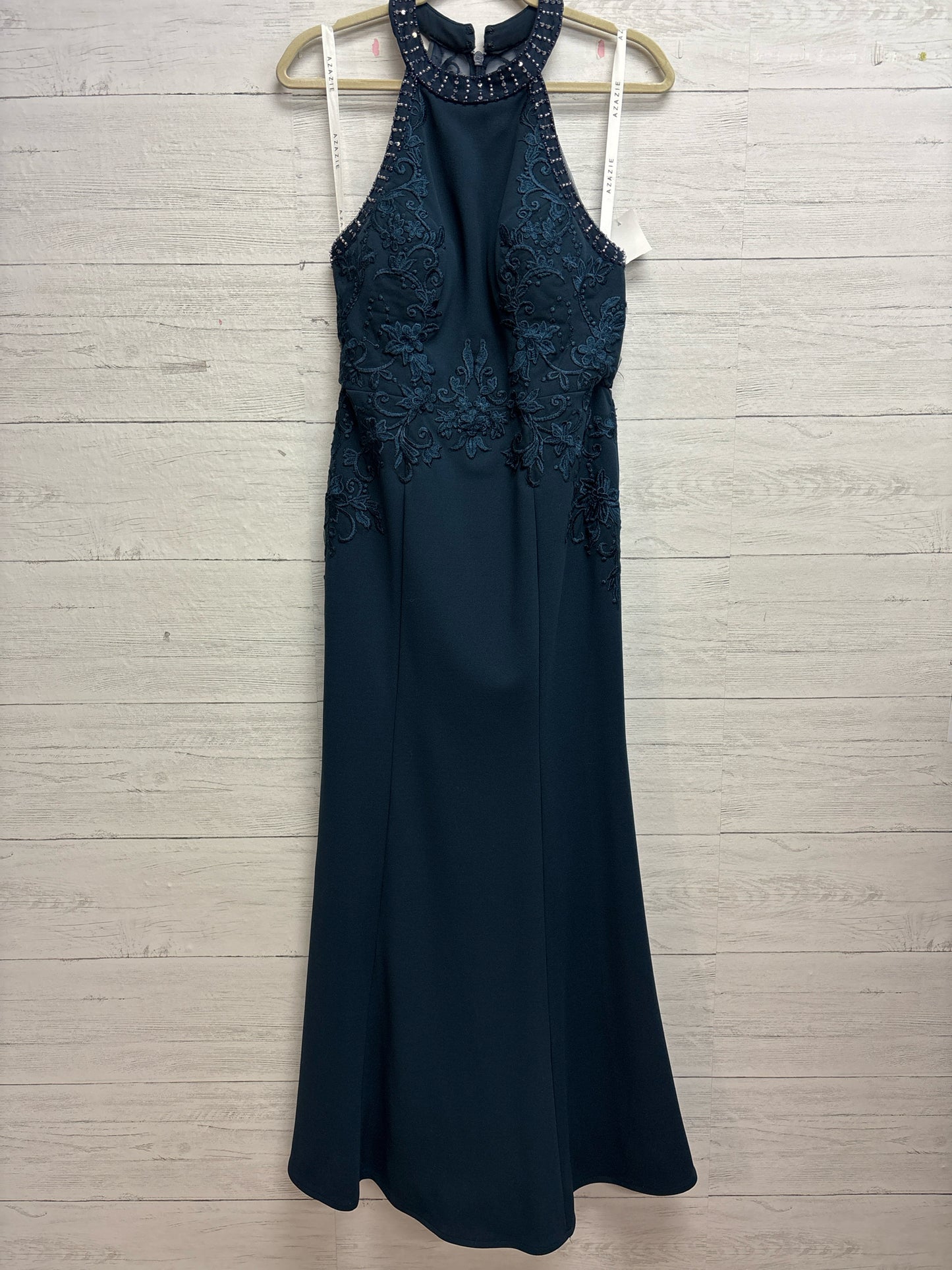 Size 8 AZAZIE Navy GOWN