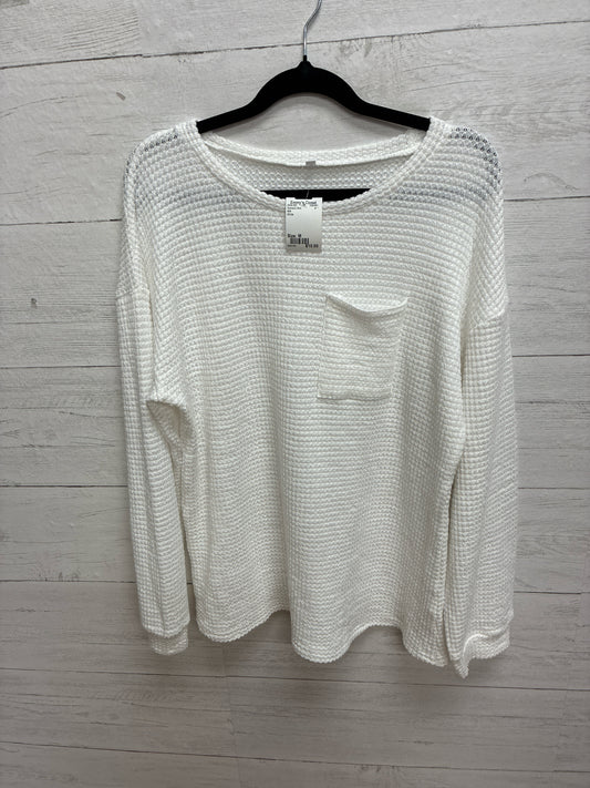 Size M N/A White Womens Shirt