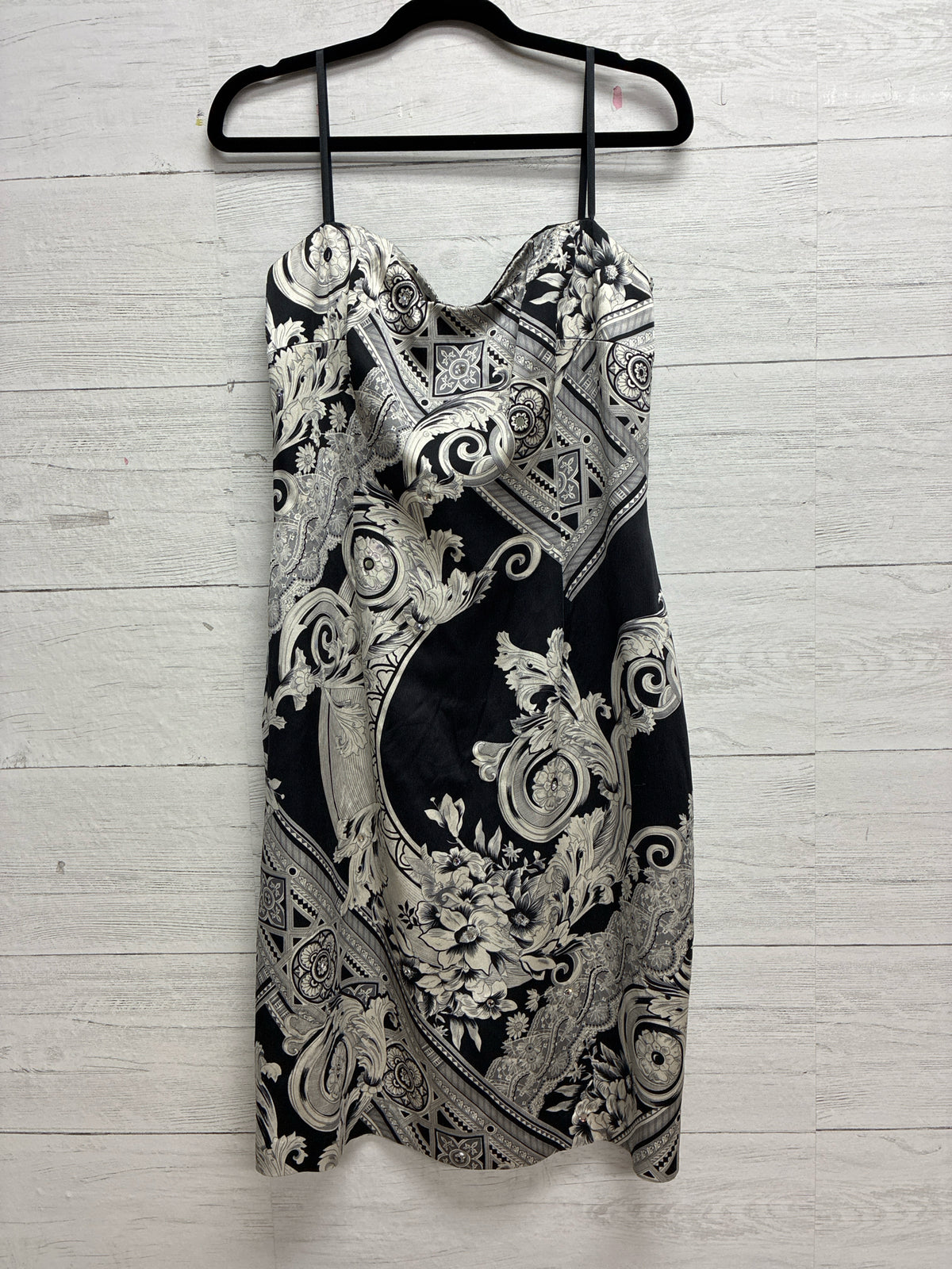 Size 10 David Meister Black Dress/Evening Wear