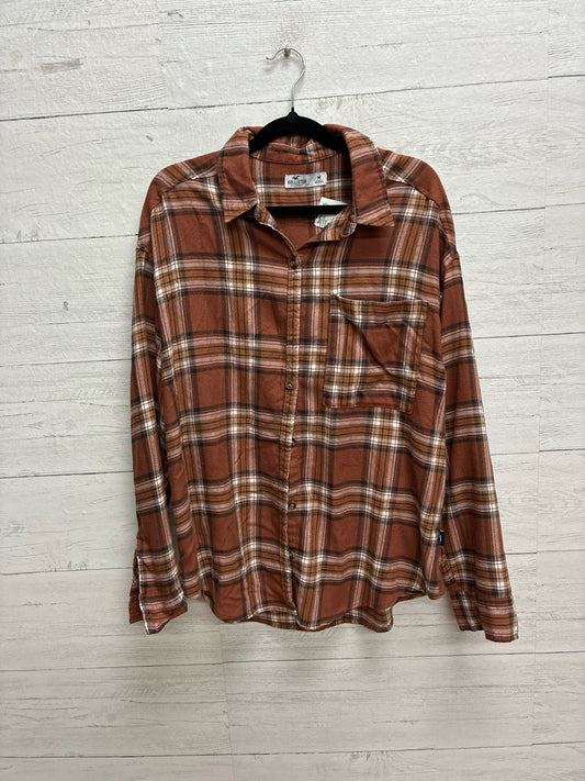 Size M Hollister Brown Womens Shirt