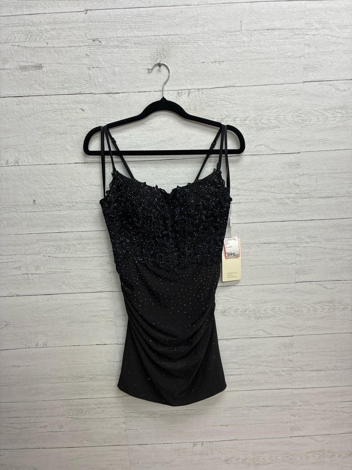 Size 2 STACEES Black GOWN