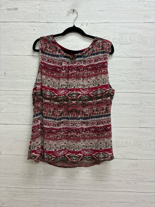 Size XL Christopher & Banks Red Womens Shirt