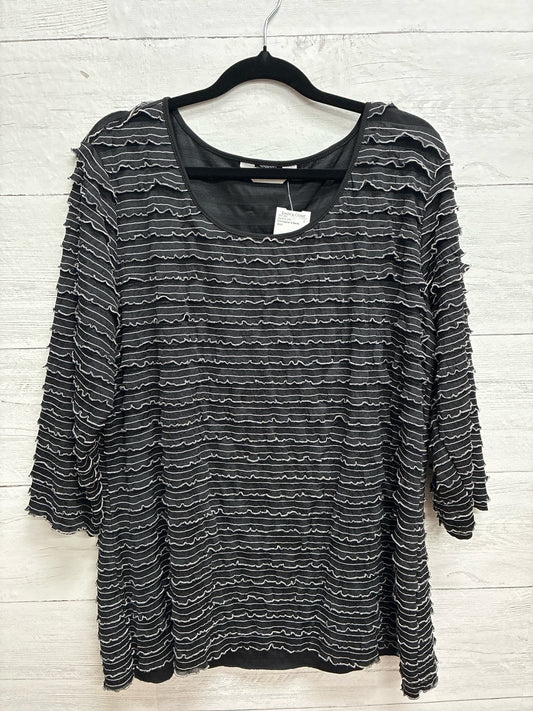 Size XL Christopher & Banks Black Womens Shirt