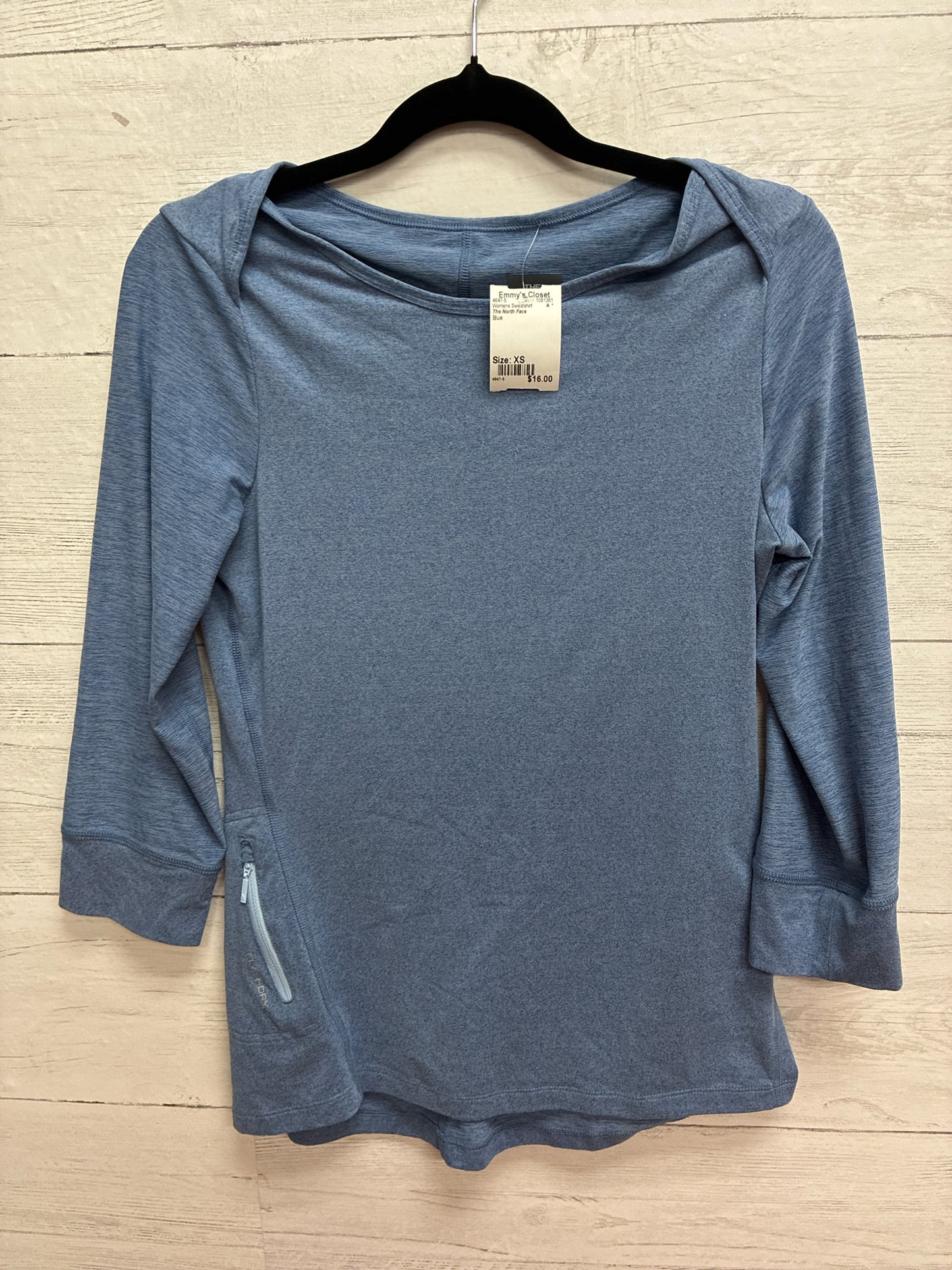 Size XS The North Face Blue Womens Sweatshirt