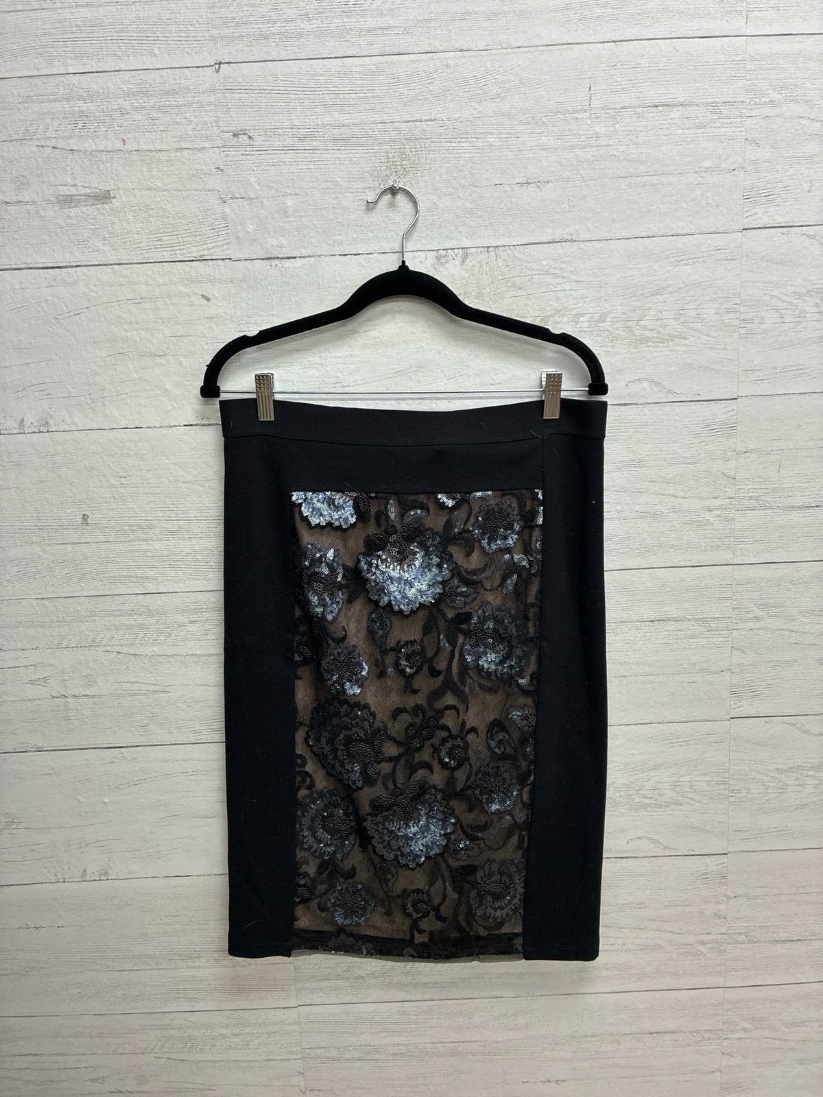 Size M BCBG Black Skirt