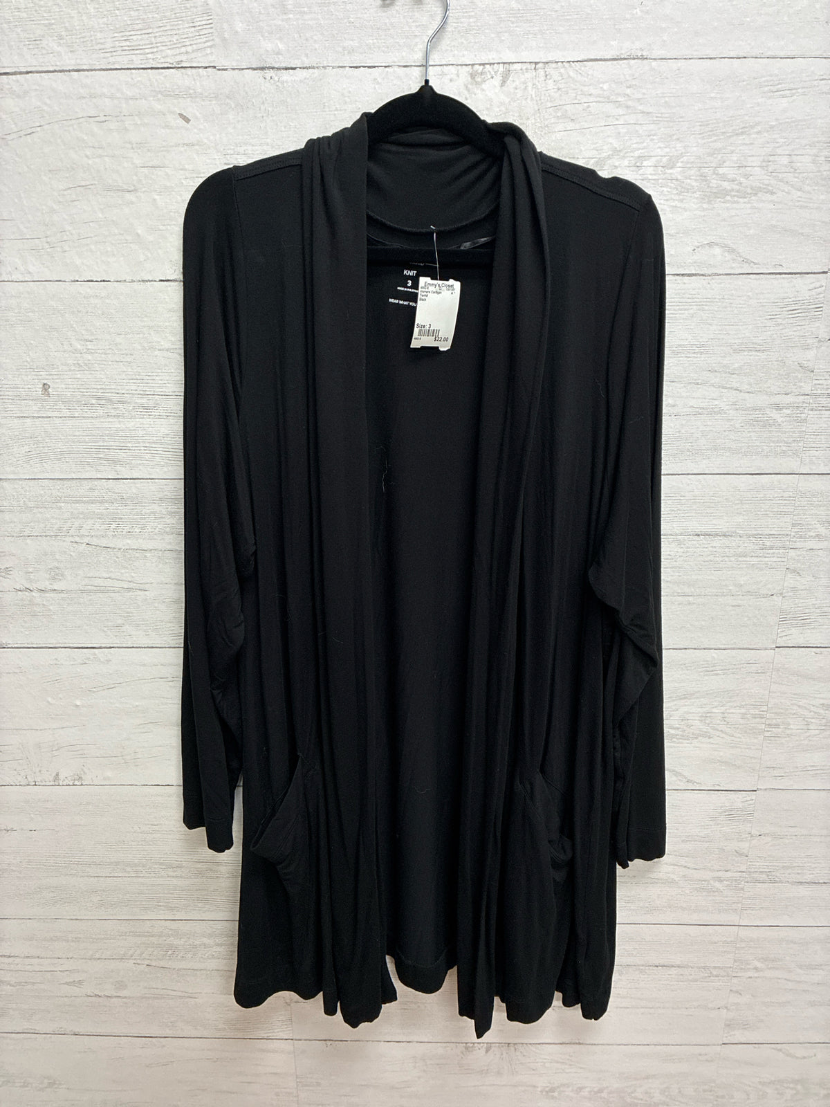 Size 3 Torrid Black Womens Cardigan
