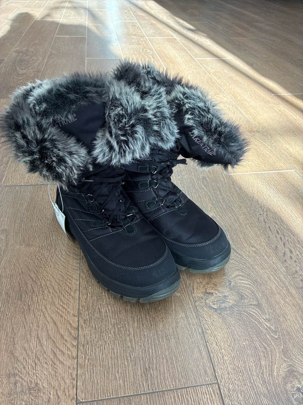9 Lake & Trail Black Womens Boot