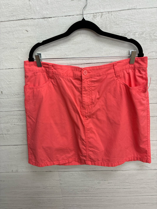 Size 16 St johns bay Orange Skort
