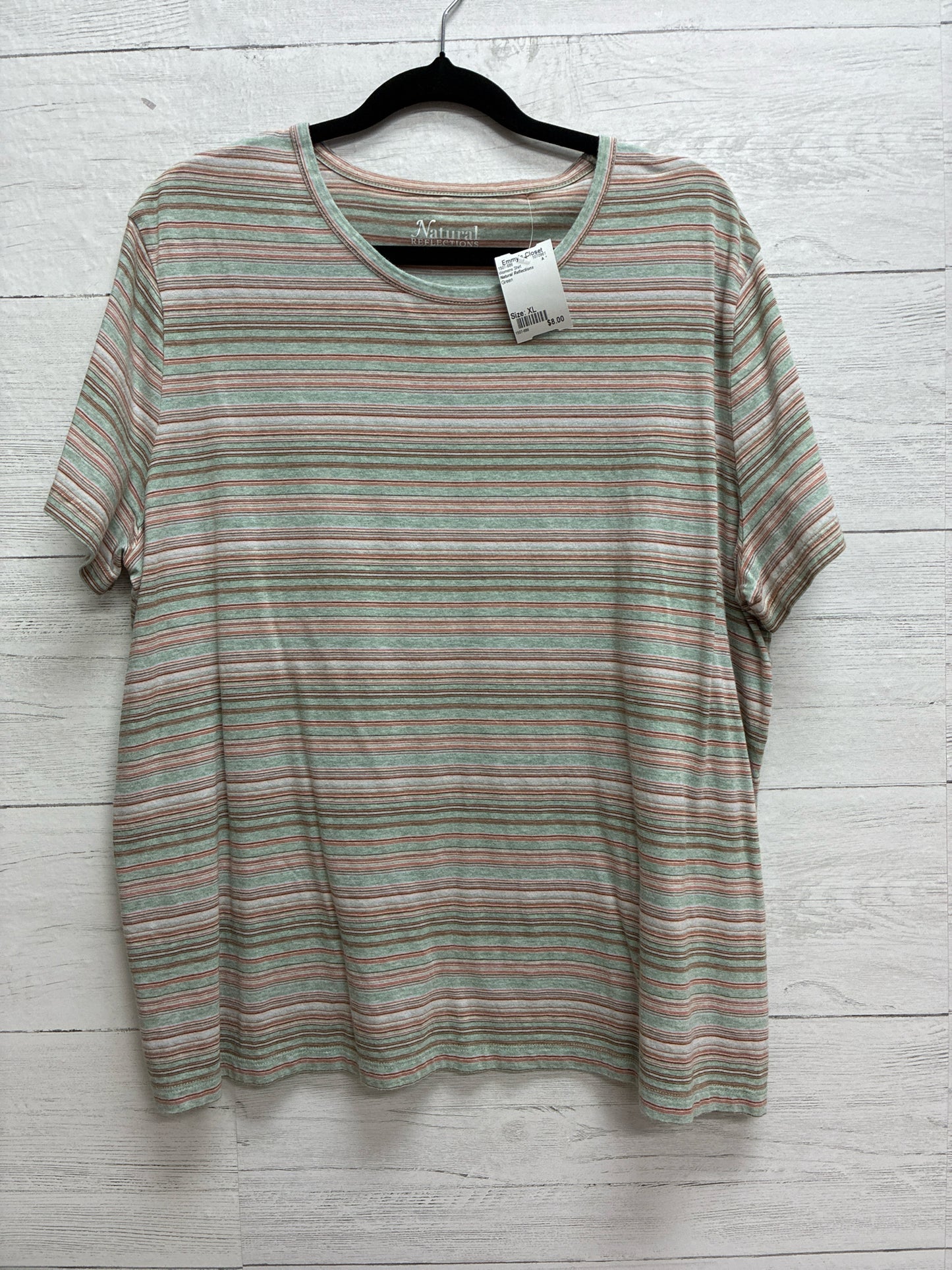 Size XL Natural Reflections Green Womens Shirt