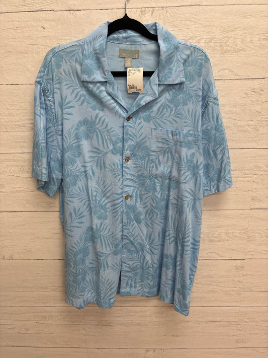 Size M Ocean + Coast Blue Mens Shirt