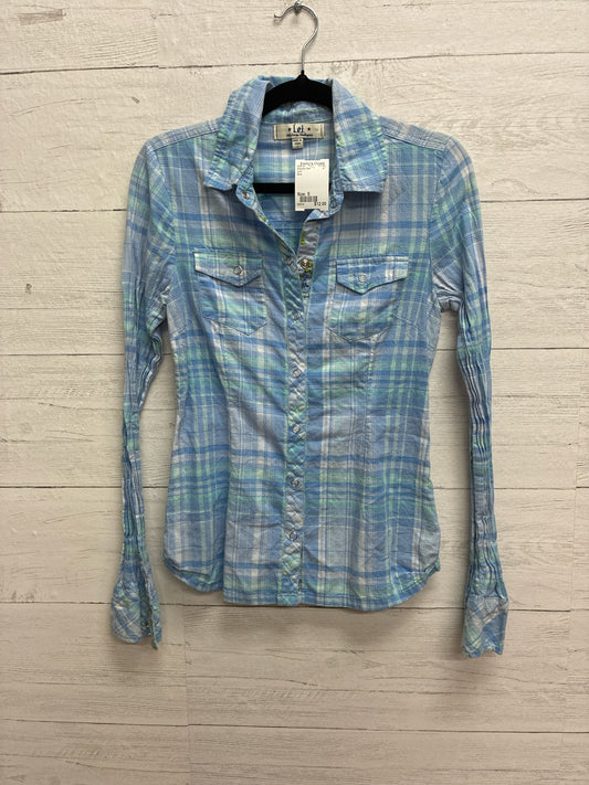 Size S L.e.i. Blue Womens Shirt