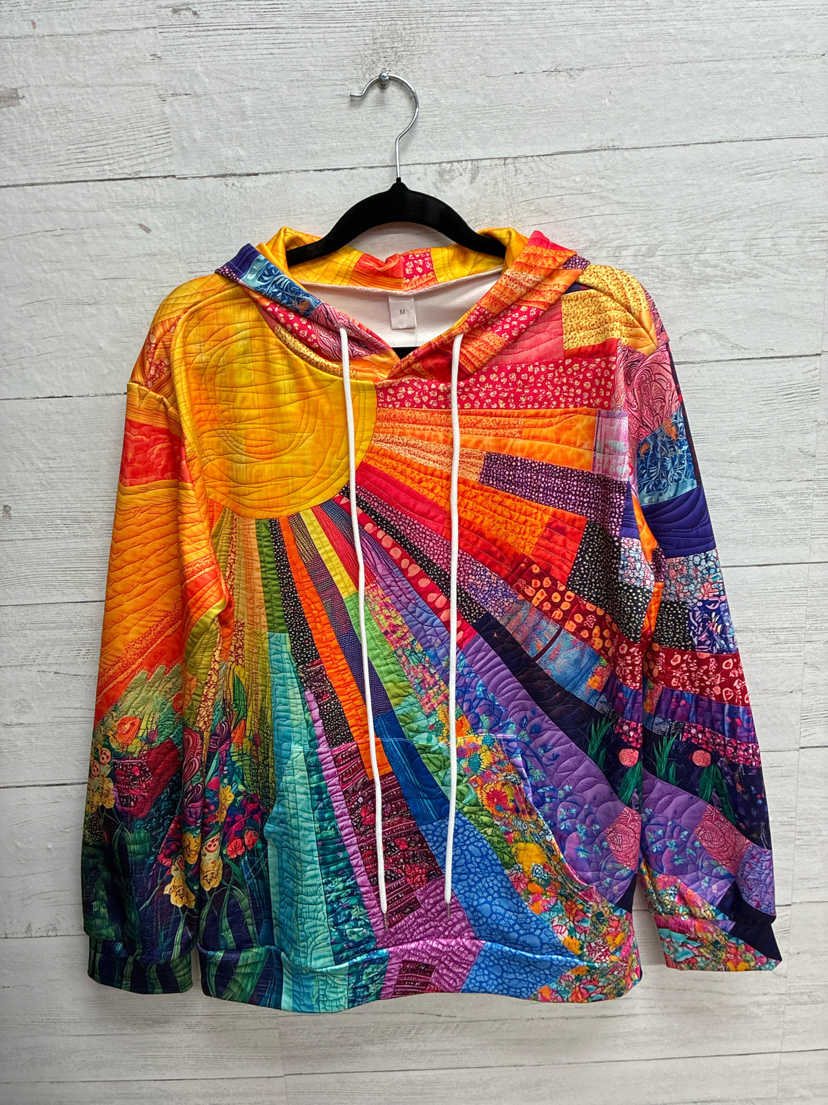 Size M MULTI Womens Sweatshirt