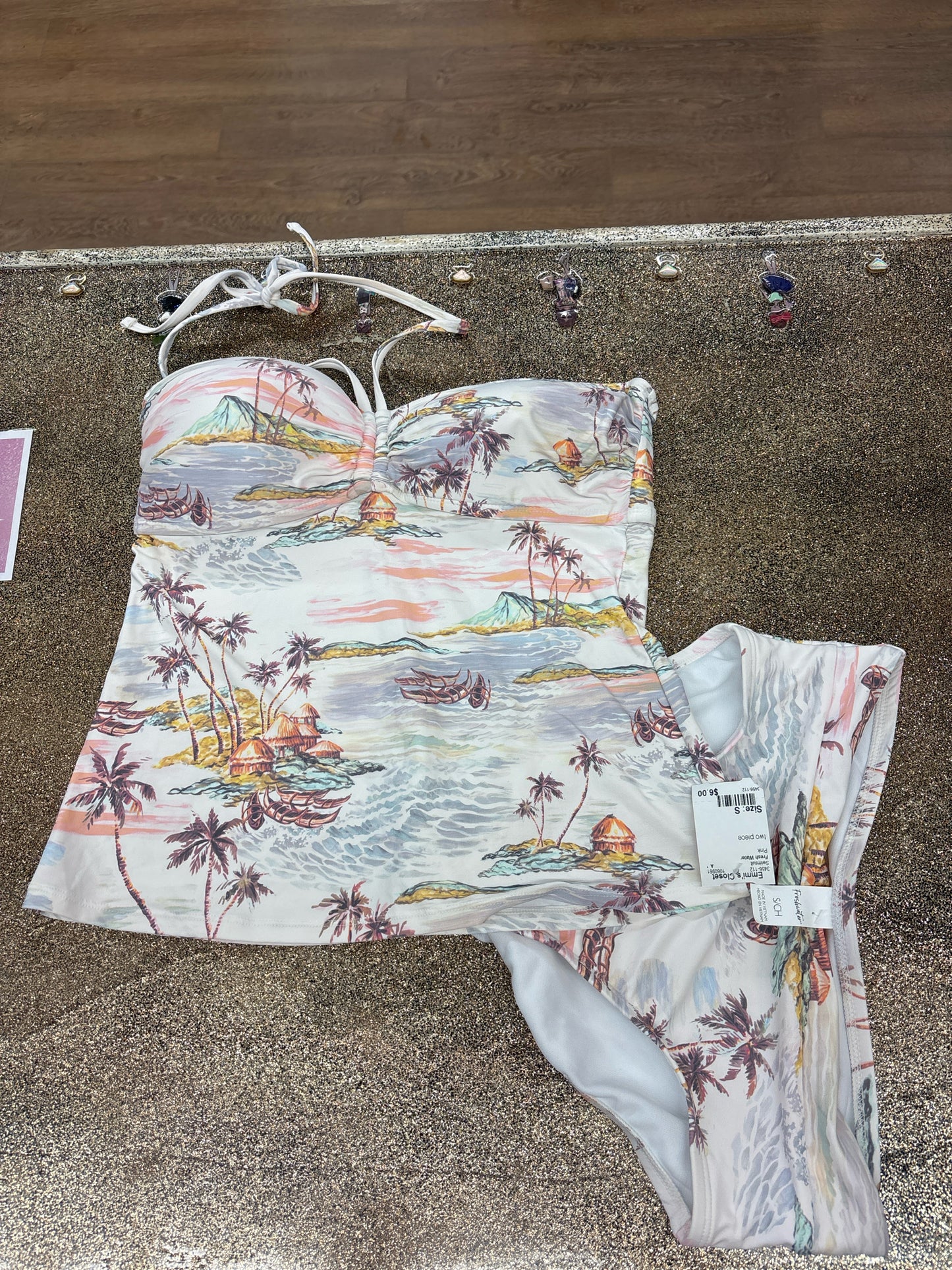 Size S Fresh Water Pink Swimsuit