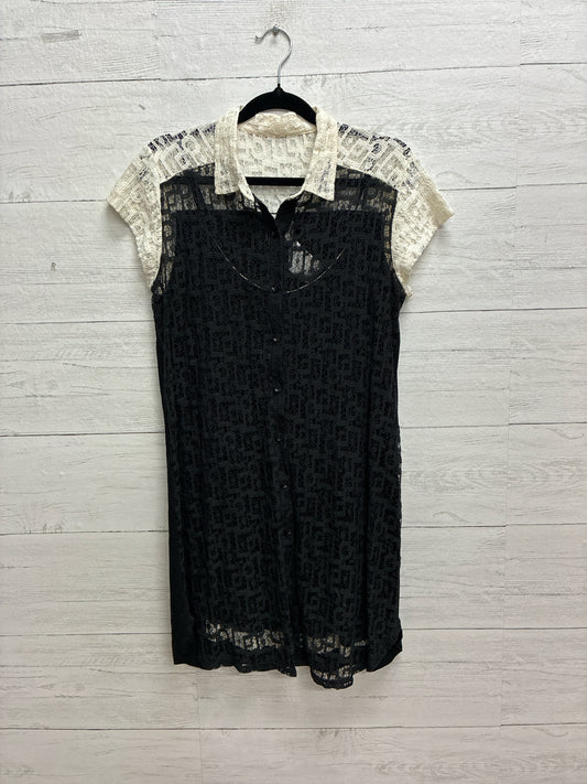 Size M Julienne Black Dress/Evening Wear