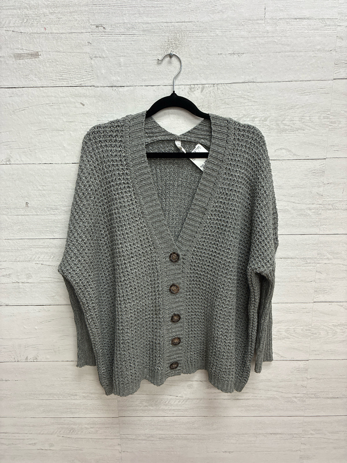 Size S/M Wishlist Gray Womens Cardigan