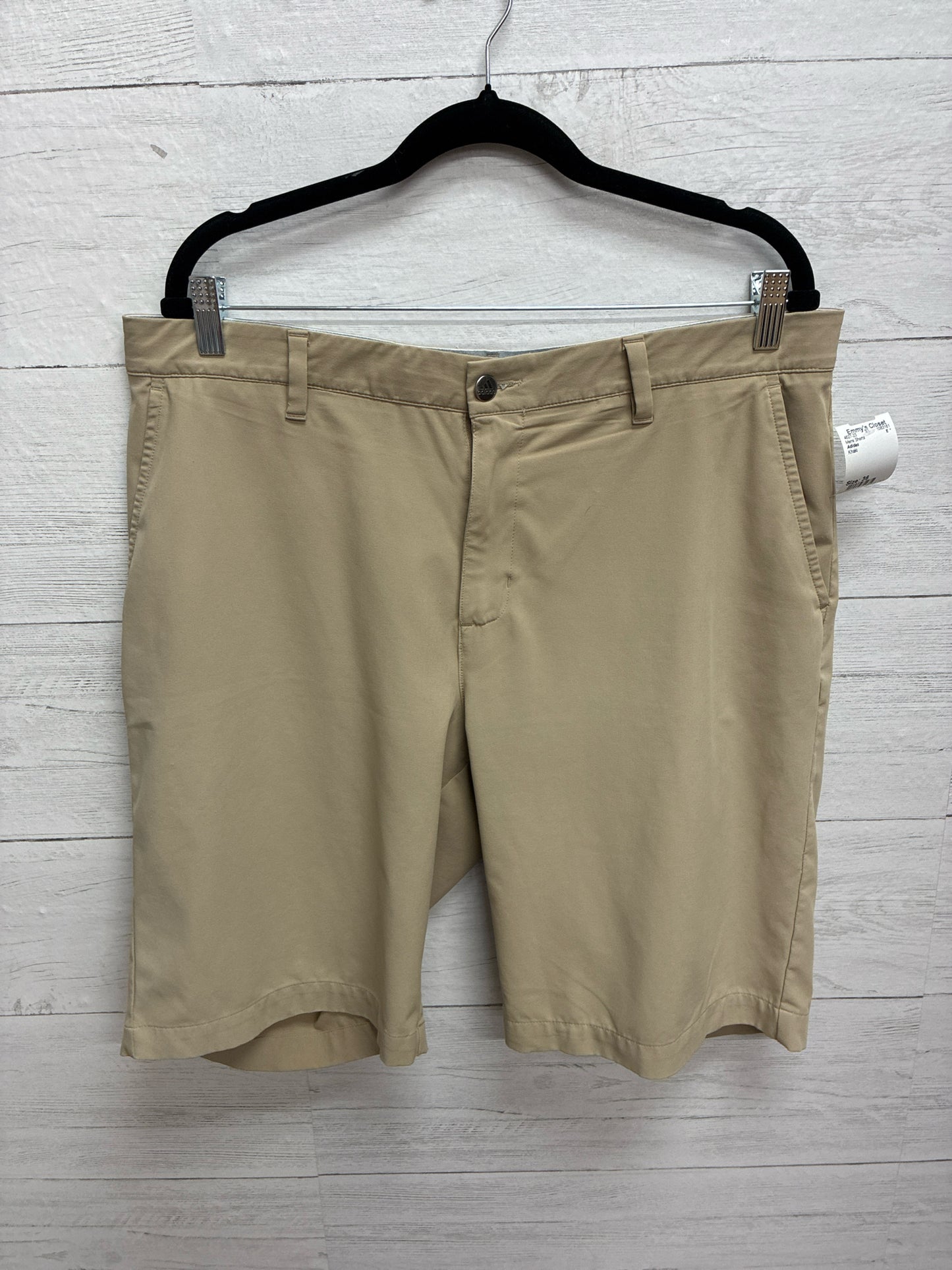 Size 36 Adidas Khaki Mens Shorts