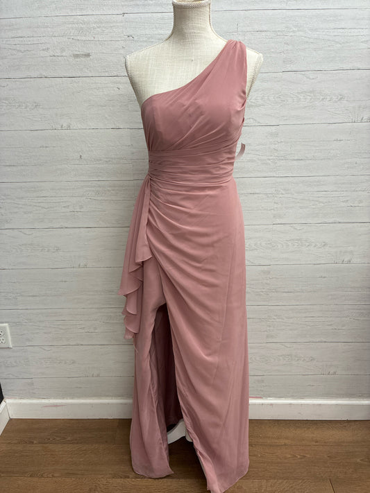 Size 8 AZAZIE Pink GOWN