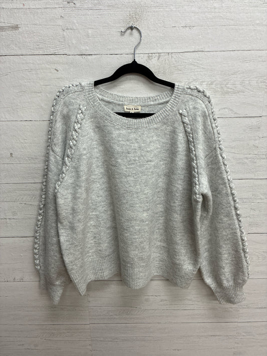 Size L AARON & AMBER Grey Womens Sweater