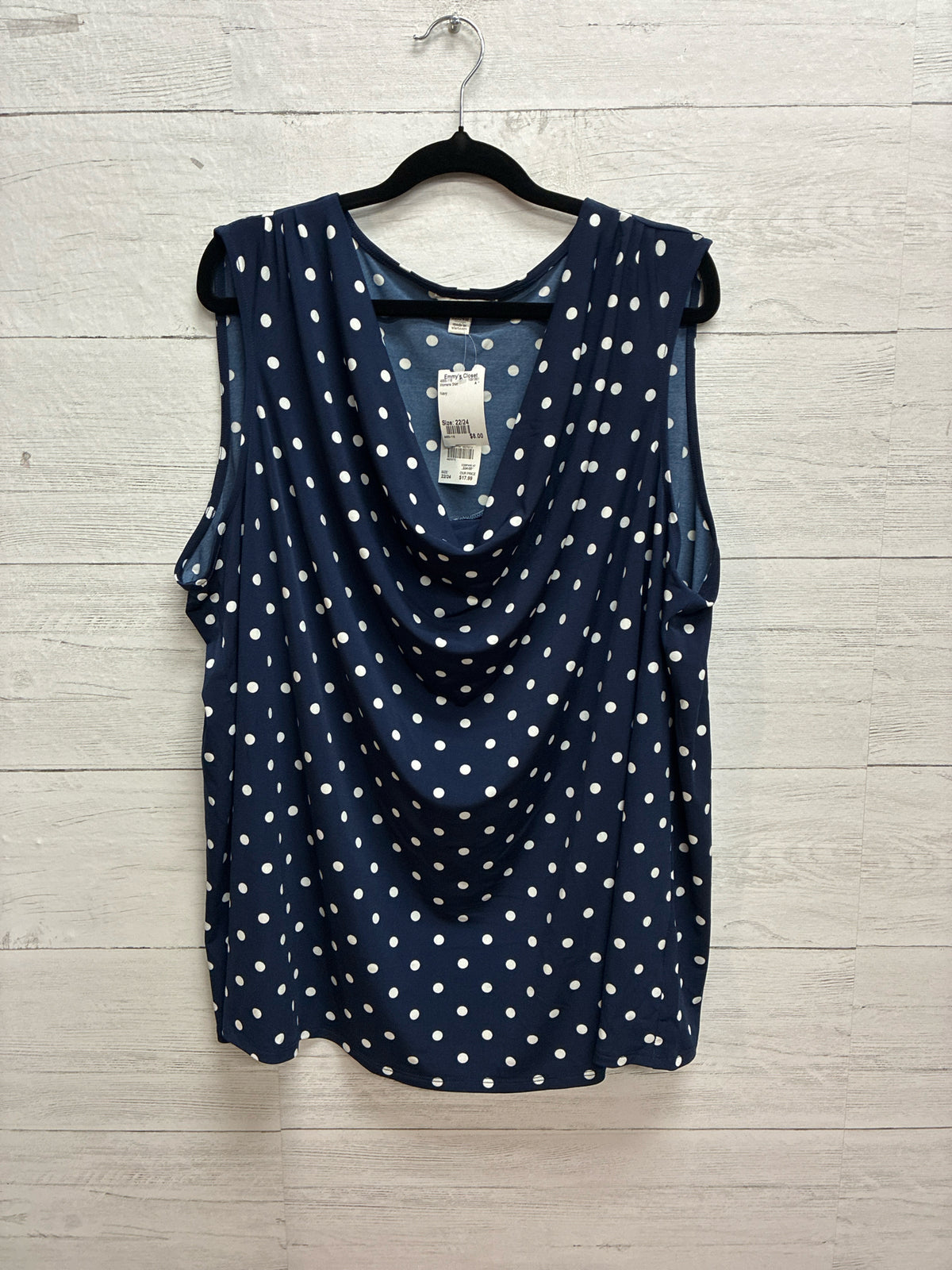 Size 22/24 Navy Womens Shirt