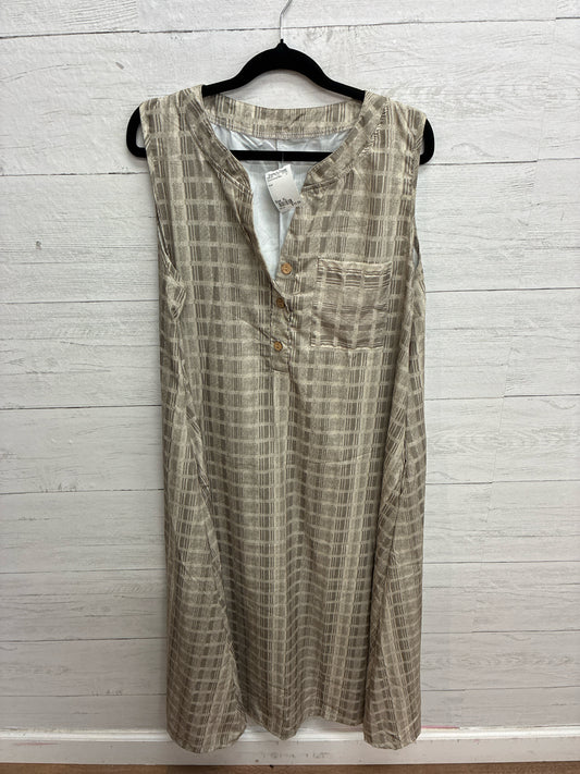 Size XL Khaki Dress/Evening Wear