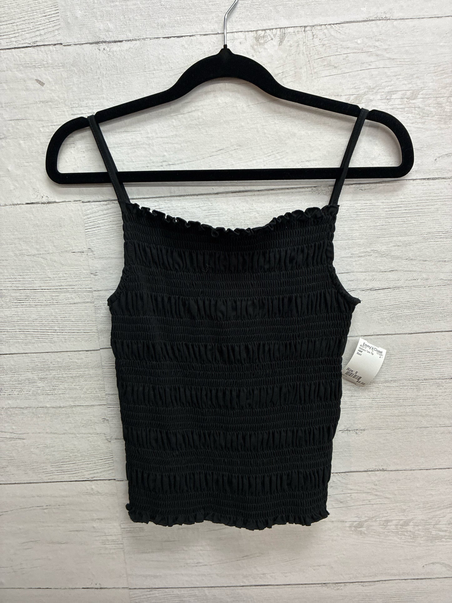Size S H&M Black Womens Tank-Top