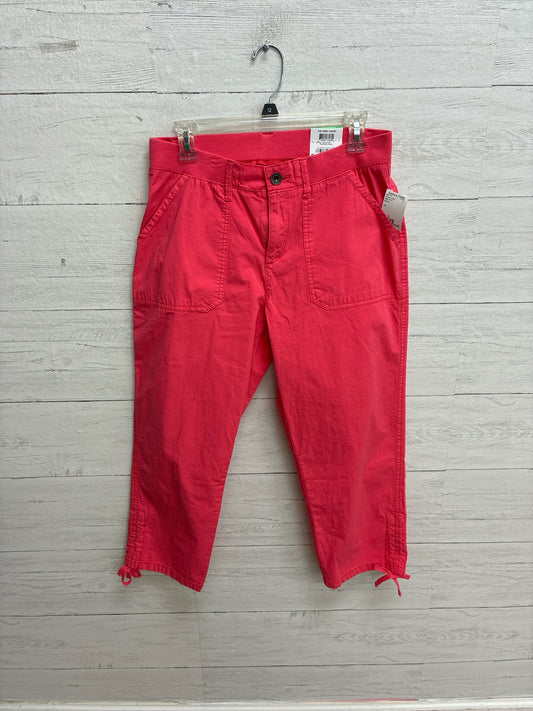 Size 8 Style  & Co Salmon Womens Capri
