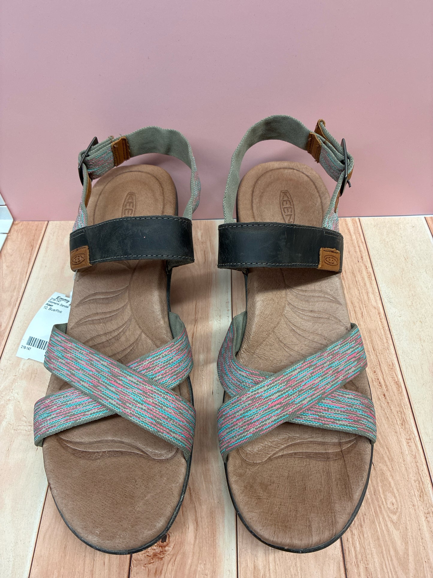 10 Keen Blue/Pink Womens Sandal
