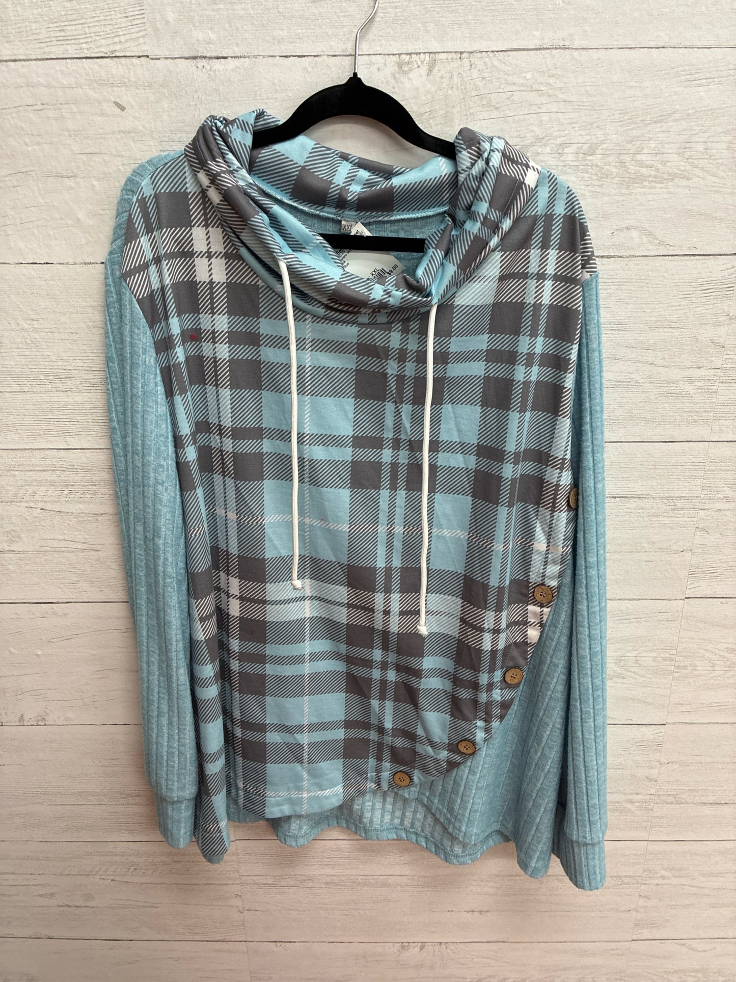 Size XXL N/A Blue Womens Shirt