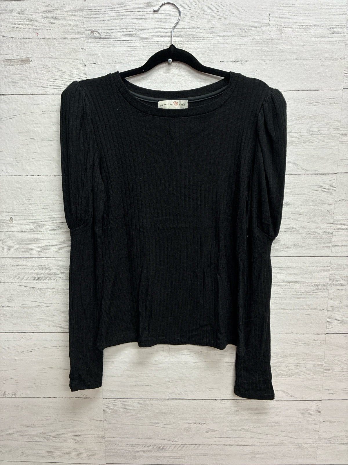 Size L Penelope Rose Black Womens Shirt