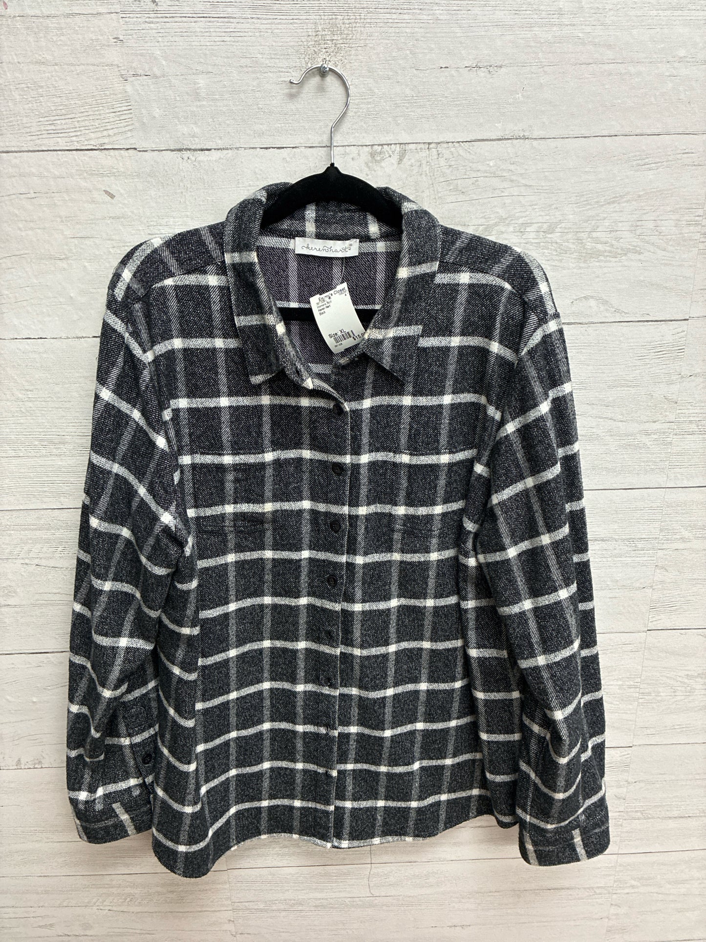 Size XL Keren Hart Black Womens Shirt