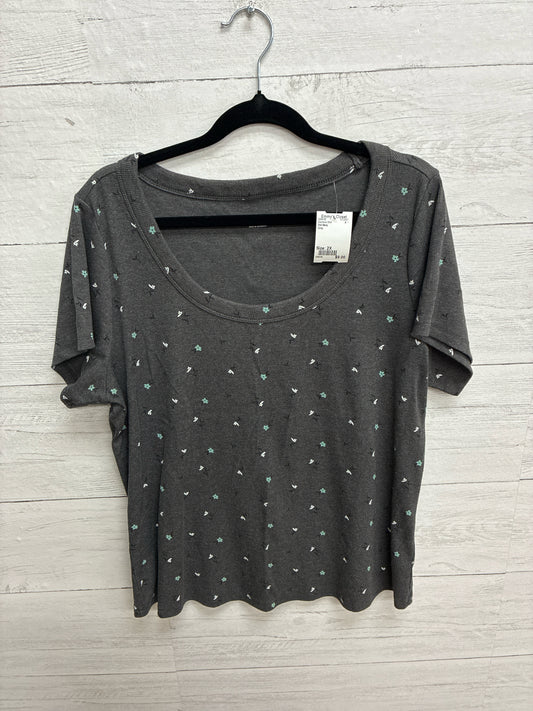 Size 2X Old Navy Grey Womens Shirt