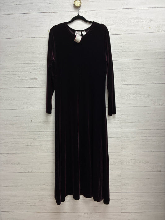 Size 10 Jacqueline Ferrar Burgundy Dress/Evening Wear